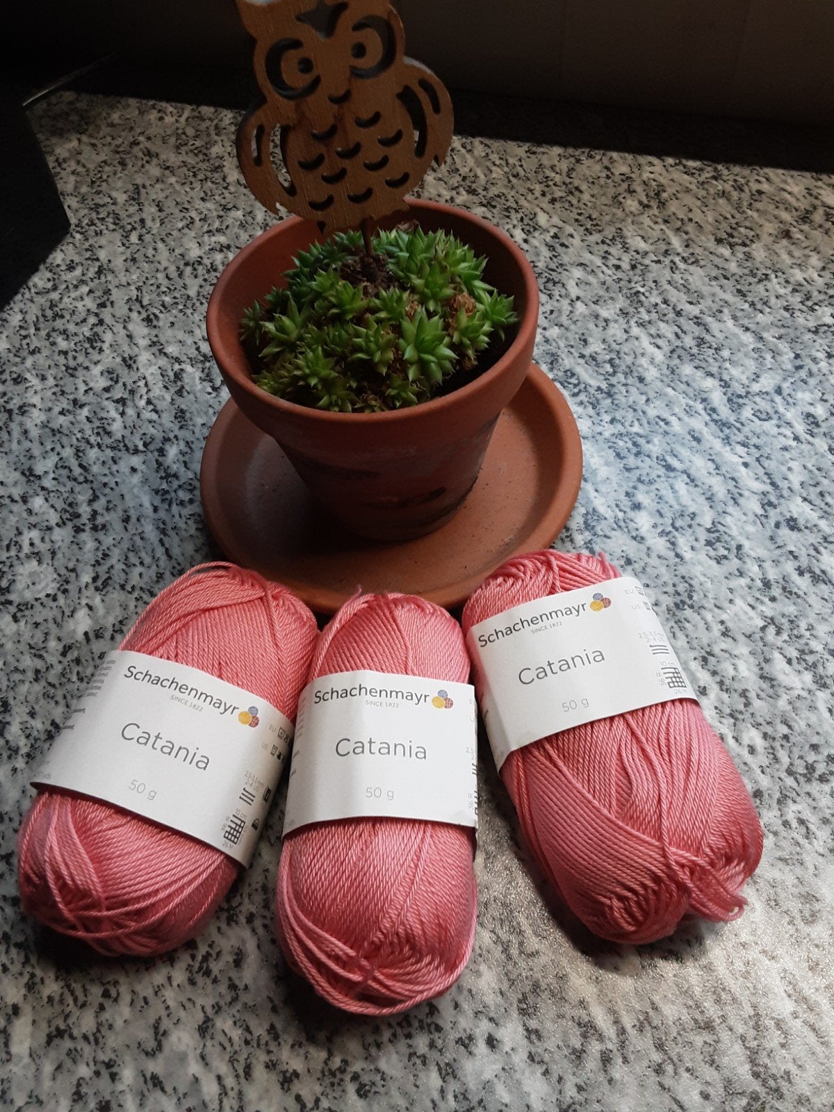 3 bollen zalmroze wol, Ophalen of Verzenden, Nieuw, Breien of Haken