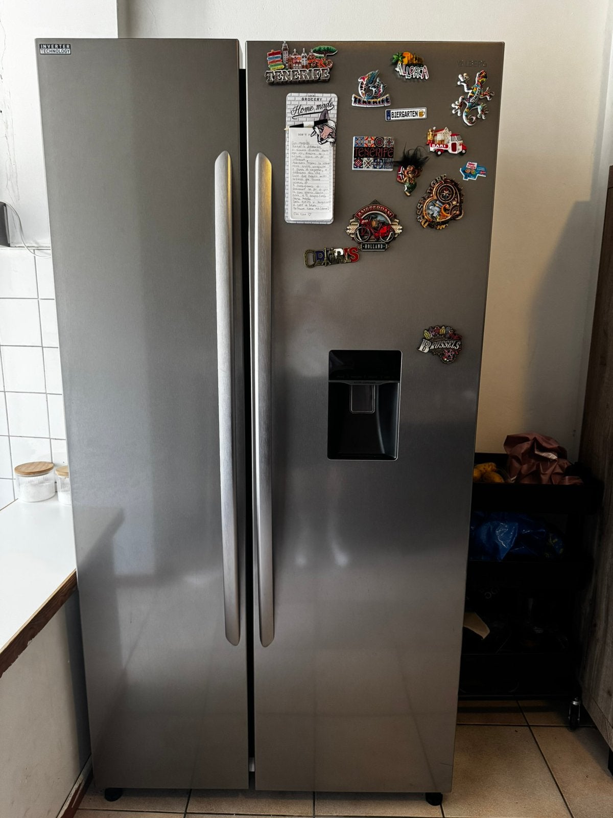 frigo américain VALBERG 529L – Comme neuf, Electroménager, Réfrigérateurs & Frigos, Enlèvement, Comme neuf