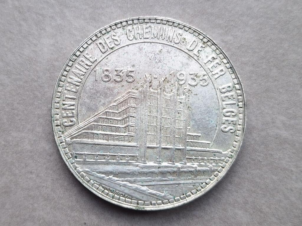 50 francs 1935, Postzegels en Munten, Munten | België, Ophalen of Verzenden