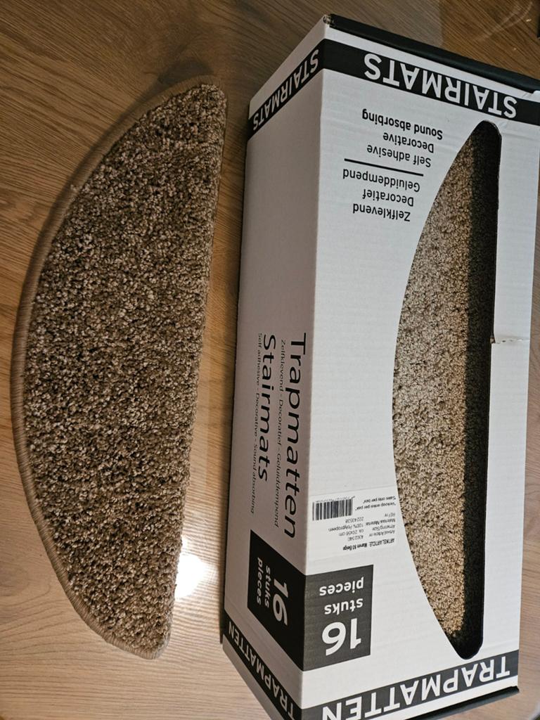 Trapmatten, Ophalen, Beige