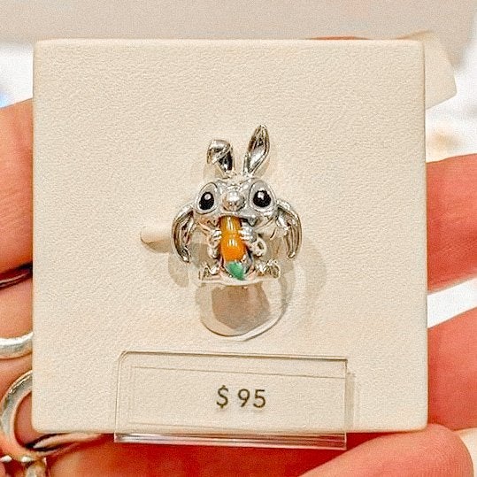 Perle pandora stitch lapin paques, Enlèvement ou Envoi, Comme neuf, Perle, Pandora