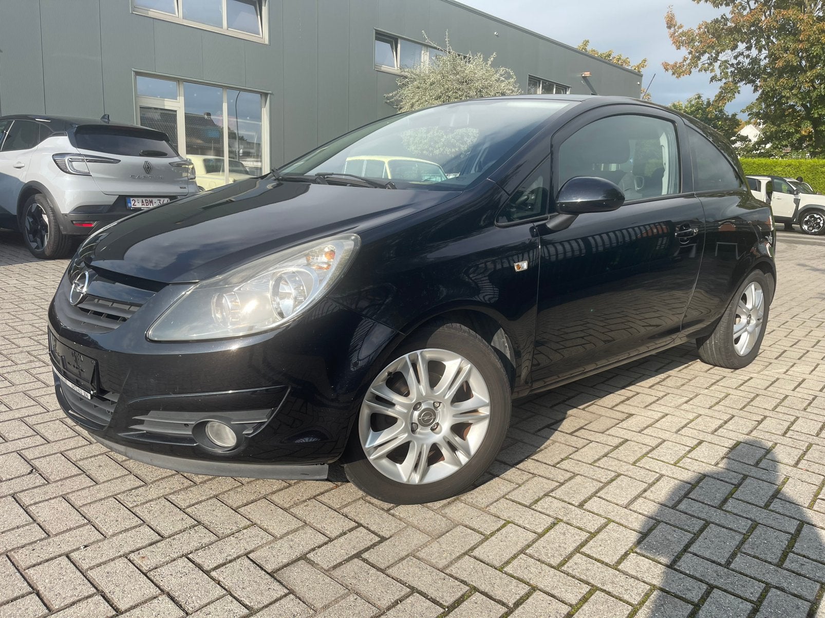 Corsa 1.2i Black Edition AIRCO/129000km EURO5!!!!!!, Auto's, Voorwielaandrijving, Stof, 4 cilinders, 1229 cc