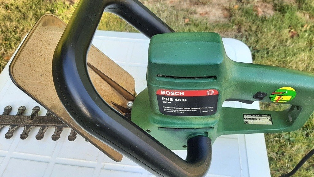 Bosch heggenschaar gebruikt maar werkt perfect, Ophalen of Verzenden, Gebruikt, Elektrisch, Bosch