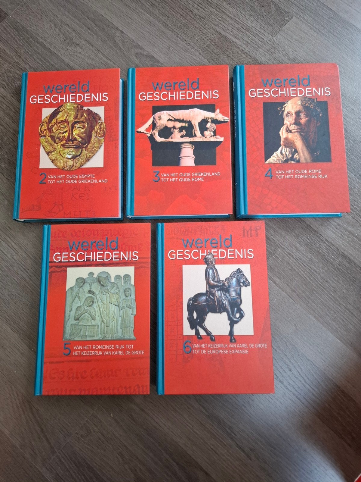 5 Delen Wereldgeschiedenis, Ophalen