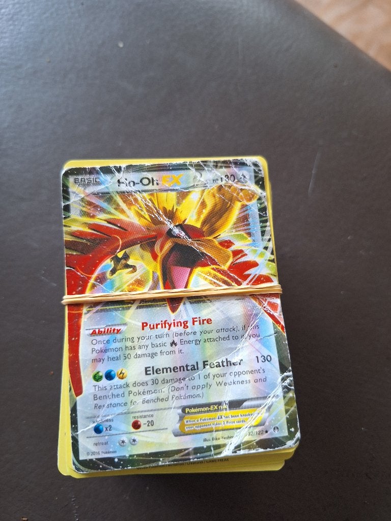 Pak pokémon kaarten, Ophalen