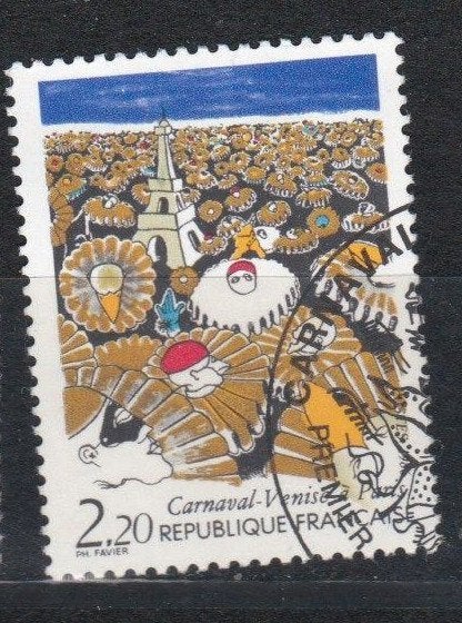 Frankrijk 1986 - nr 2395, Postzegels en Munten, Verzenden, Gestempeld