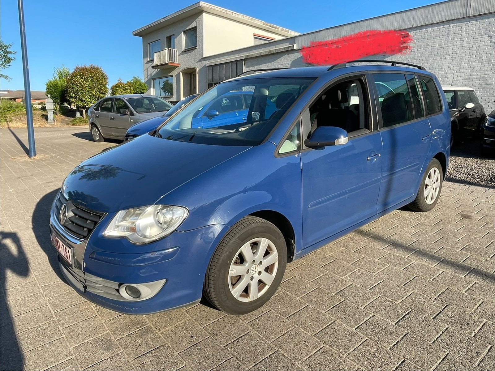 Vw touran 7 plaatsen 1.6 benzine airco, Auto's, Volkswagen, Monovolume, 7 zetels, Bedrijf, Touran