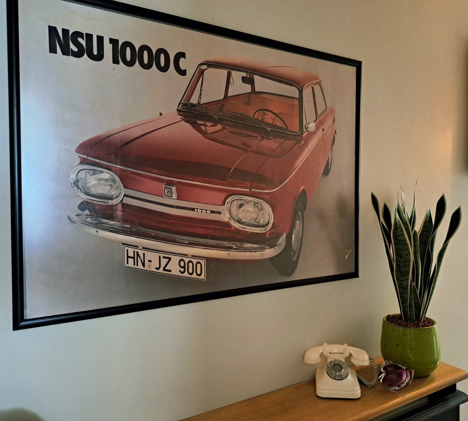NSU TYP110 - 1000 - 1200 affiches publi A0 - 85x120cm, Neuf, Enlèvement ou Envoi, Rectangulaire vertical, Autres sujets/thèmes
