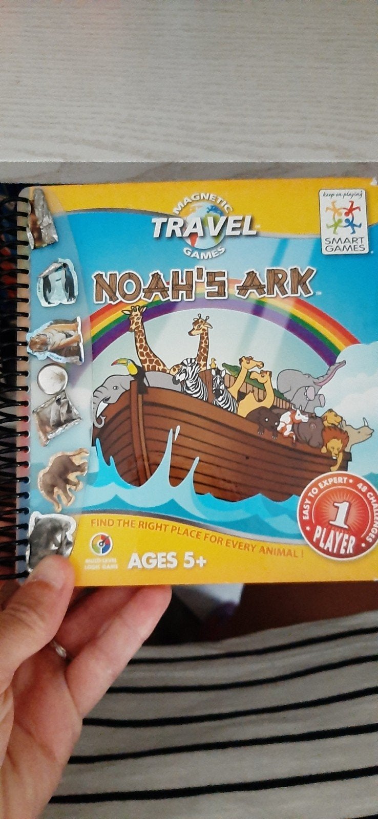 Smart game Noah's ark - vanaf 5j, Een of twee spelers, Ophalen of Verzenden, Gebruikt