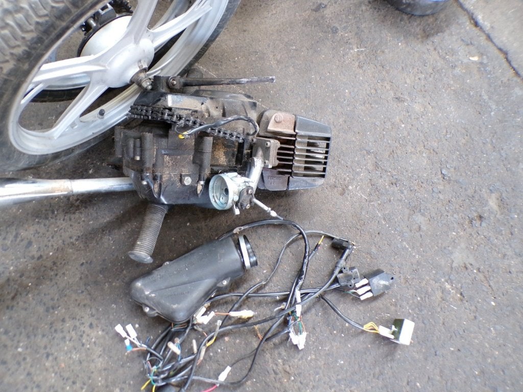 Moteur Tomos A35 LP/15482, Fietsen en Brommers, Brommeronderdelen | Scooters, Gebruikt, Ophalen