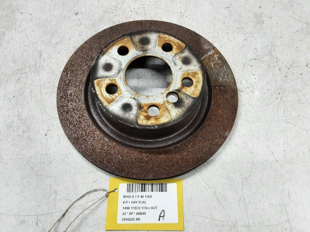 FREIN DISQUE ARRIÈRE BMW 1 serie (F40) (01-2019/-), Mevr. I. Hauben, Utilisé, BMW, Rue de l'Espoir 34 34
4030  GRIVEGNÉE, BE