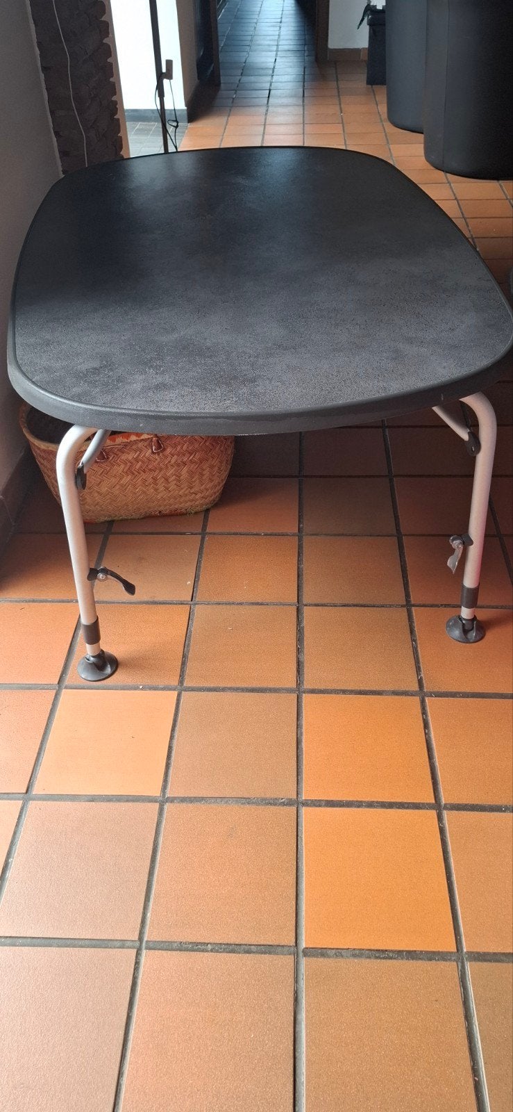 table de camping ovale, Caravans en Kamperen, Kampeermeubelen, Ophalen, Gebruikt, Campingtafel