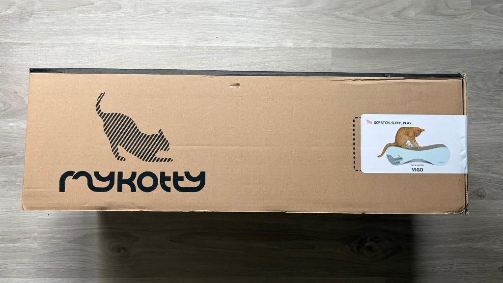 MyKotty VIGO Krabpaal - Wit - 71 x 21 cm, Enlèvement, Neuf