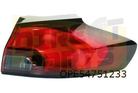 Opel Zafira / Zafira C Tourer achterlicht Links buiten OES!, -, Verzenden, -, Opel