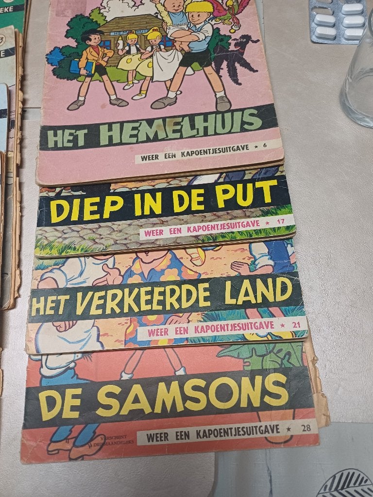 strips, Boeken, Meerdere stripboeken, Ophalen, Gelezen