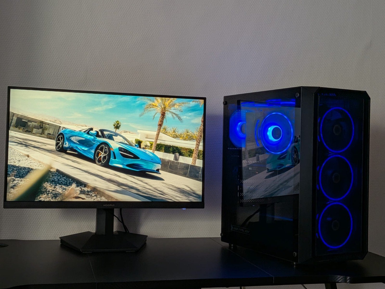 Gamen voor PC - Ryzen 5 5600 + RTX 5060 Windforce OC (GDDR7), Computers en Software, Computerbehuizingen, Ophalen, Nieuw