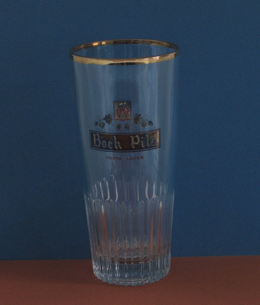 BIERGLAS BOCK 29, Verzamelen, Ophalen, Gebruikt, Glas of Glazen, Overige merken