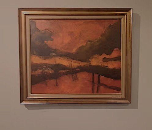 Zoum Walter (Van den Eeckhoudt )(1902-1974)  74 x 65 cm, Antiquités & Art, Art | Peinture | Moderne, Enlèvement