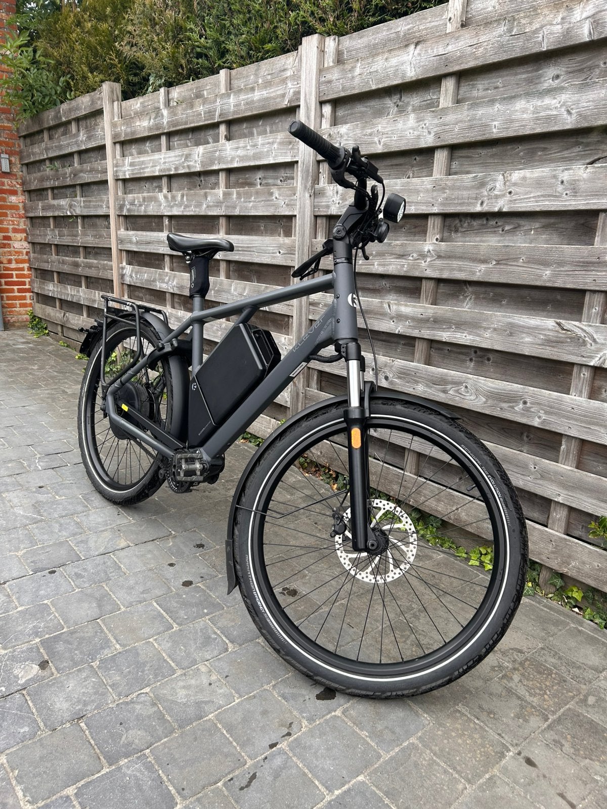 Klever n-pinion 45 1200Wh maat L met nieuwe fastcharger., Gebruikt, 50 km per accu of meer, 55 tot 59 cm, Ophalen