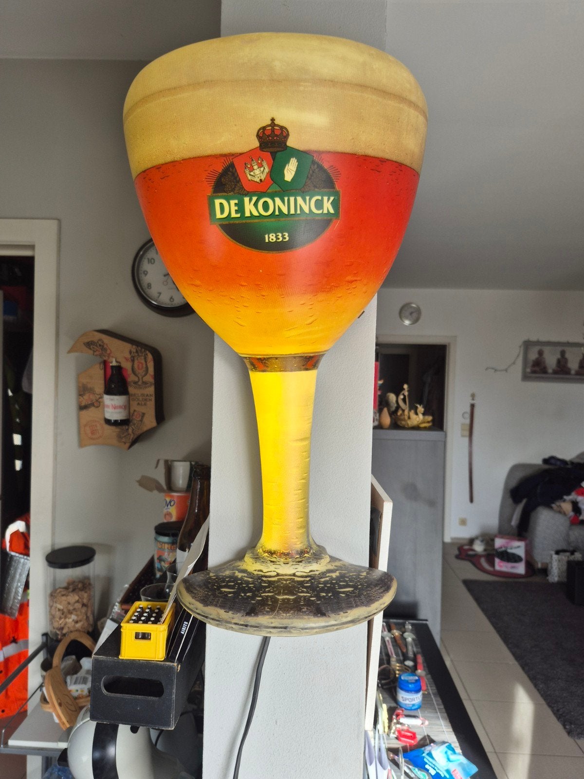 De Koninck lichtreclame., Verzamelen, Ophalen, De Koninck