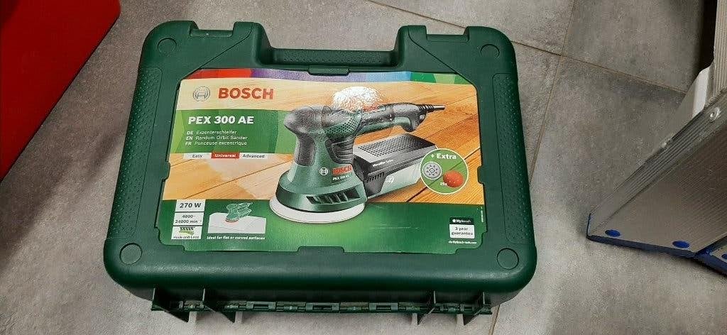 Schuurmachine Bosch PEX 300 AE, Doe-het-zelf en Bouw, Gereedschap | Schuurmachines, Ophalen, Gebruikt