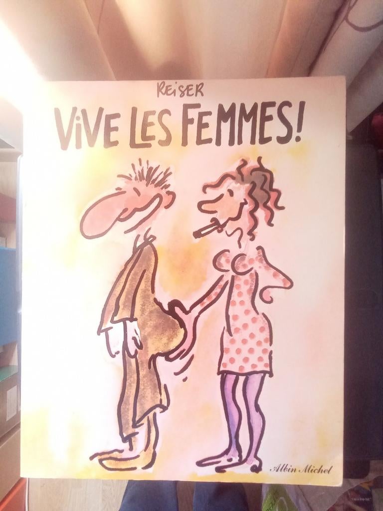 Boek Vive les femmes, Ophalen of Verzenden