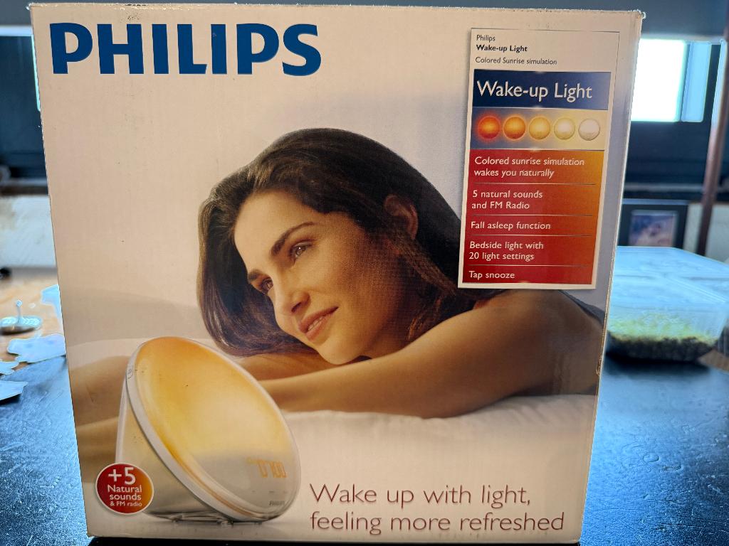 Philips Wake-up Light, Ophalen, Zo goed als nieuw