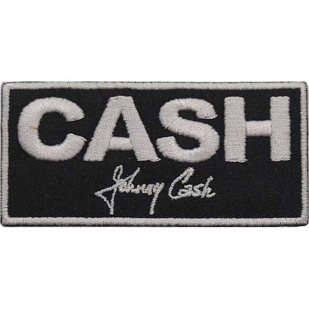 Johnny Cash - Block - patch officiële merchandise, Ophalen of Verzenden, Nieuw, Kleding