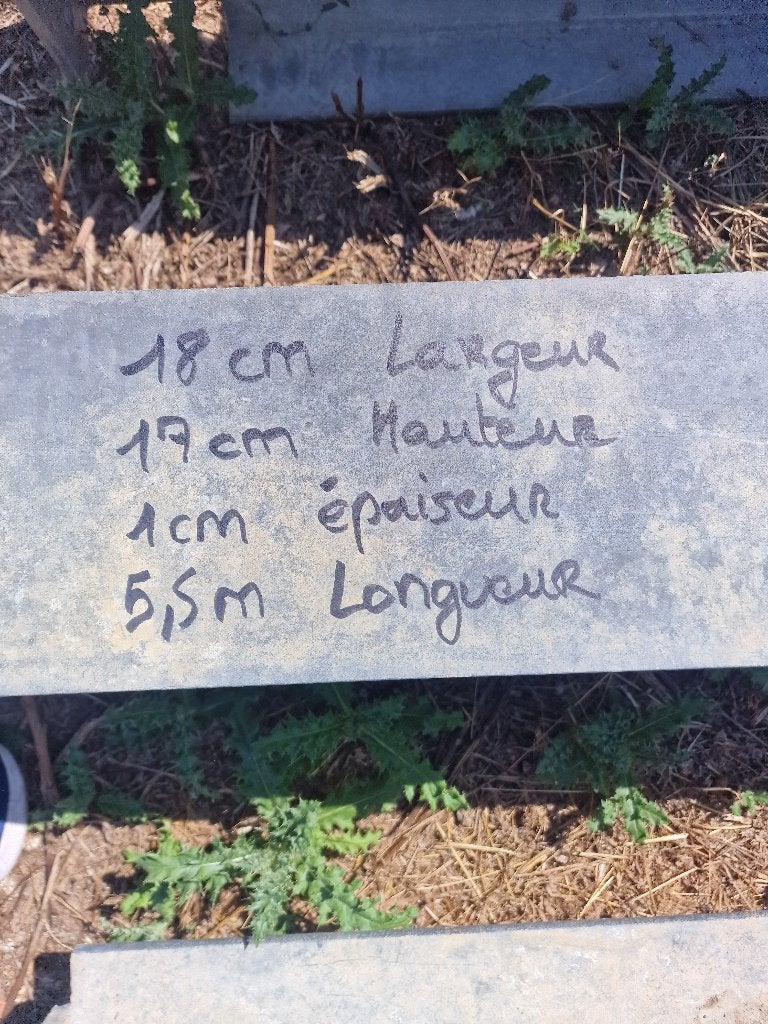 Poutrelle métallique, Bricolage & Construction, Métaux, Enlèvement, Comme neuf, Fer