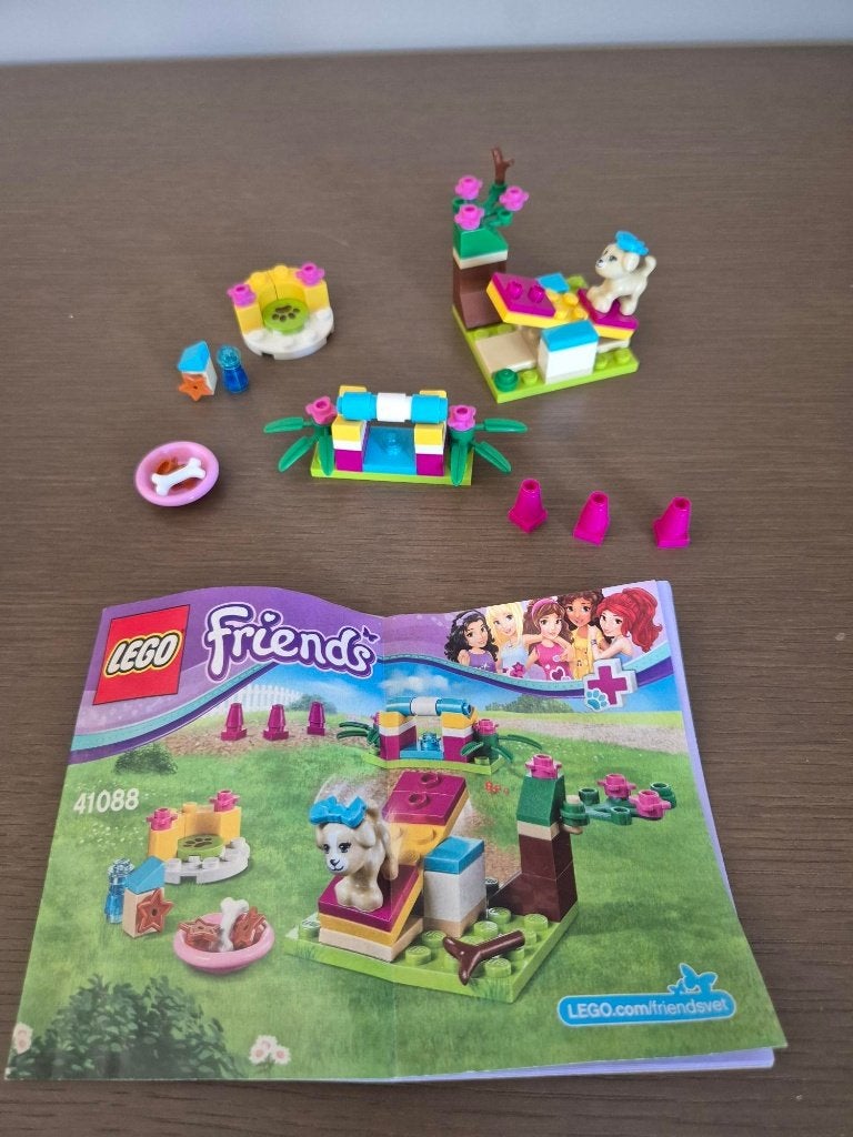 Lego Friends_Puppy training, Ophalen, Lego, Zo goed als nieuw, Complete set