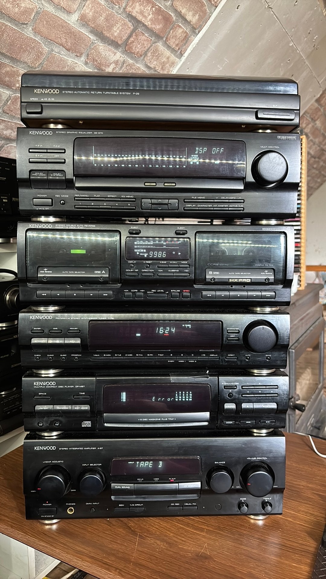 Kenwood A-97, Ophalen, Zo goed als nieuw