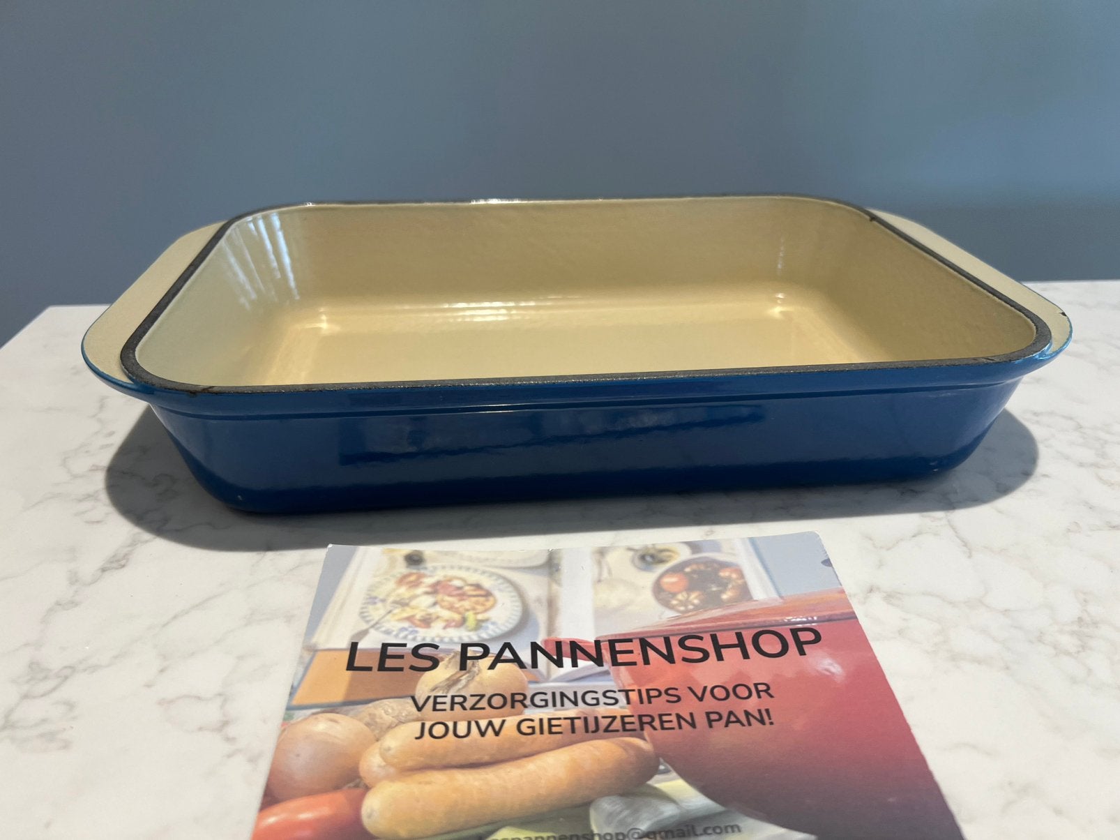Plat de cuisson Le Creuset 30 x 20 Marseille en bon état, Maison & Meubles, Cuisine | Casseroles & Poêles, Enlèvement ou Envoi