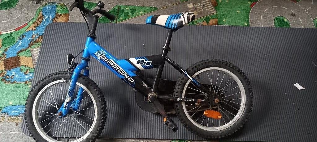 Kinderfiets met 16 inch wielen, Ophalen, Terugtraprem, Diamond, 16 tot 20 inch