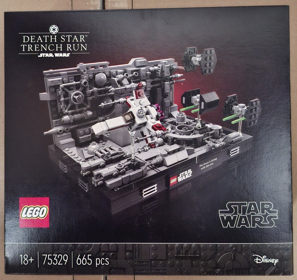 LEGO 75329 Star Wars Death Star Trench Run Diorama, Lego, Nieuw, Ophalen of Verzenden, Complete set