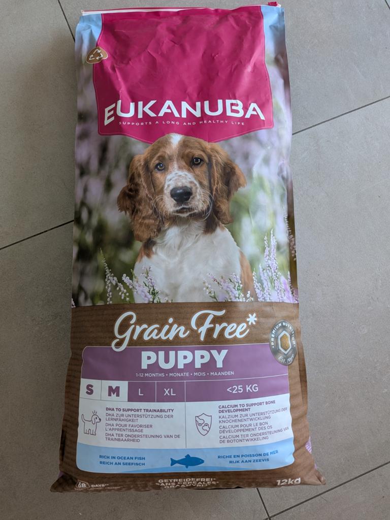 Puppy korrels - Eukanuba (S/M), Dieren en Toebehoren, Ophalen