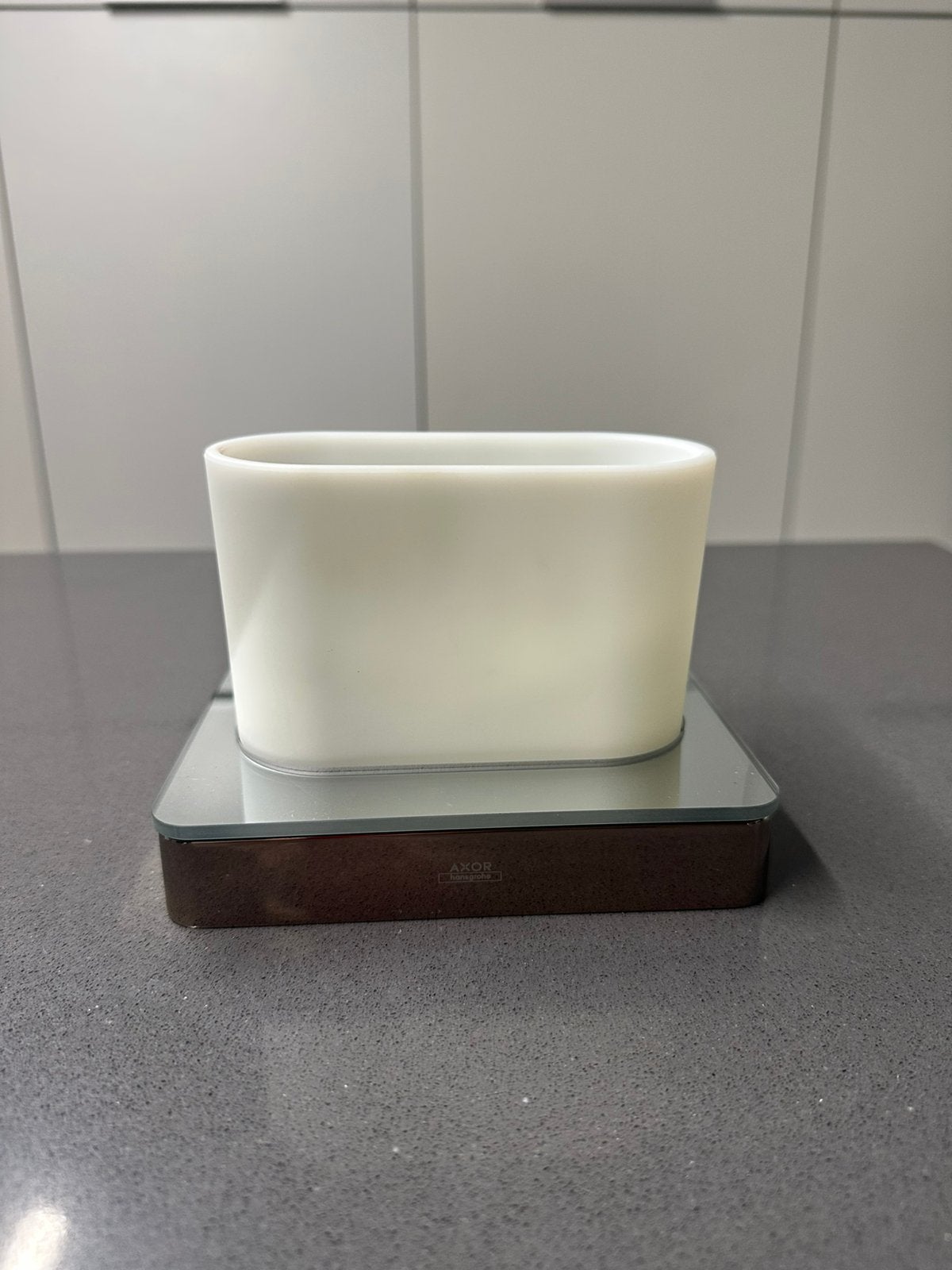 AXOR tandenborstelhouder Polished Red Gold nieuw, Tuin en Terras, Ophalen, Zo goed als nieuw