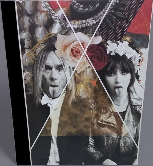 enorme pop-art Iggy Pop print, Ophalen, Retrohouse@telenet.be, Gebruikt, B