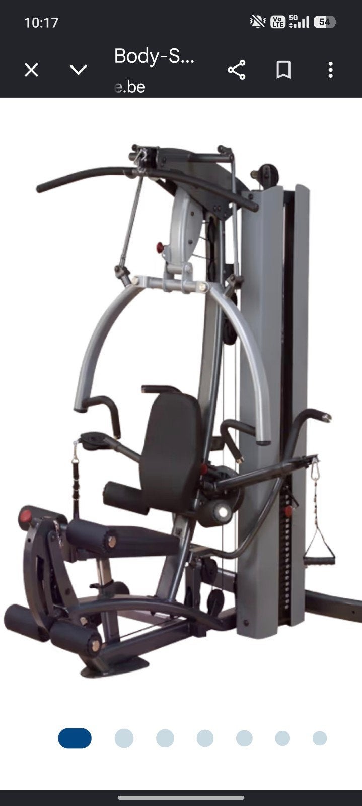 Body Solid Fusion 600, Enlèvement