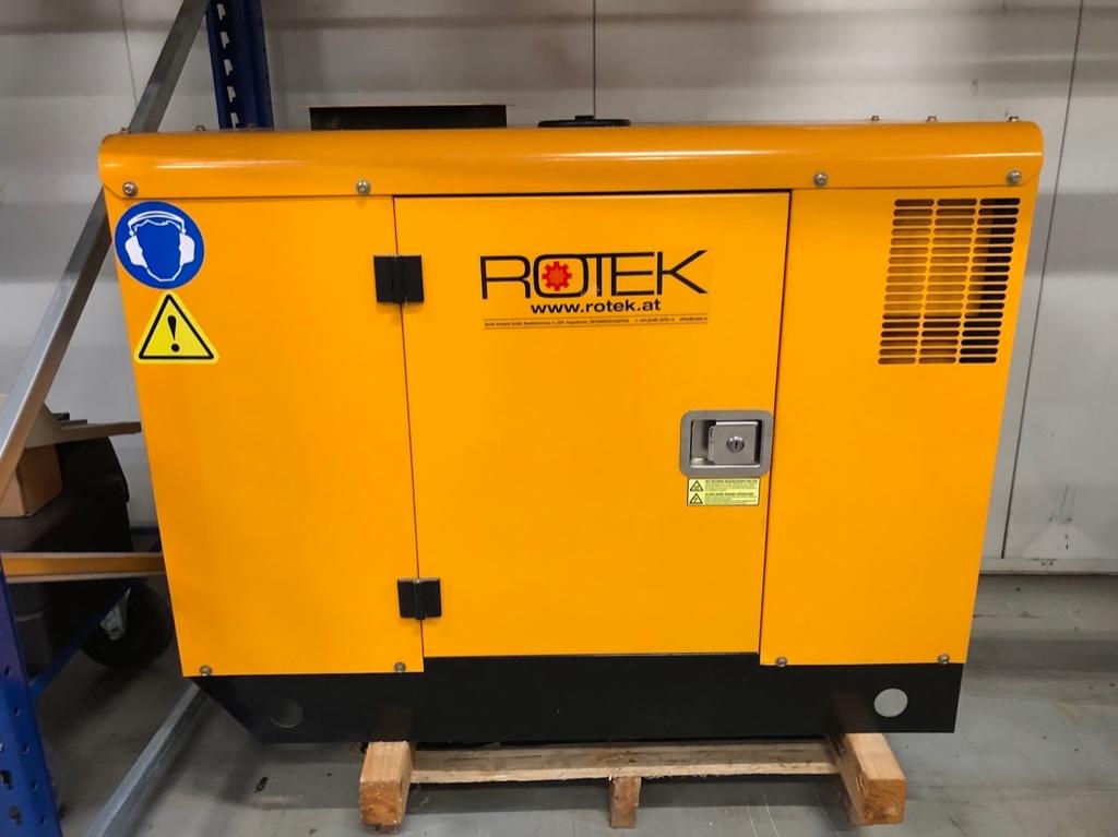 Stroomgroep diesel 12KVA, Bricolage & Construction, Générateurs, Neuf, 10 à 30 kVA, Démarrage électrique, Enlèvement