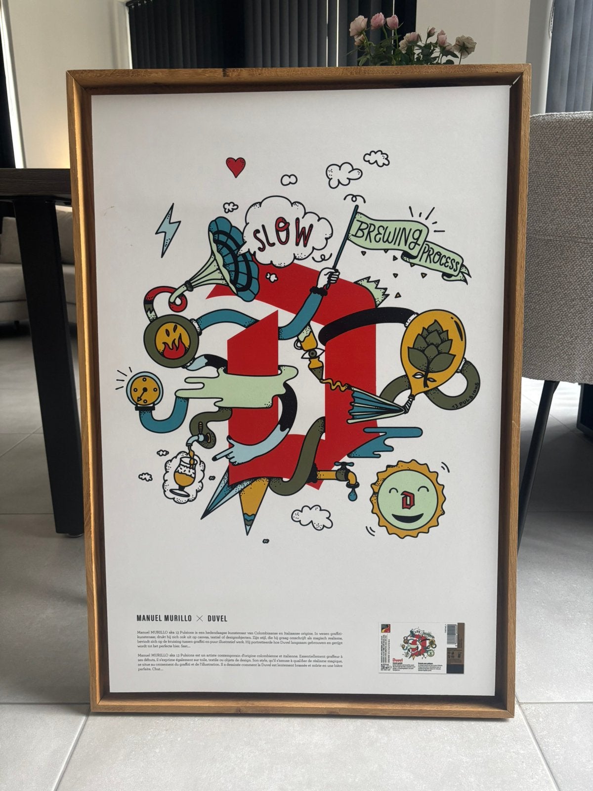 Duvel, Collections, Enlèvement, Comme neuf, Panneau publicitaire