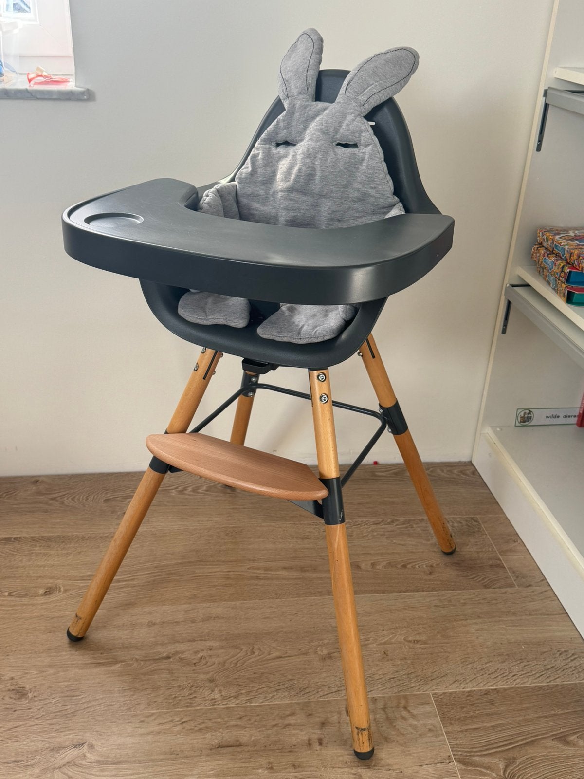Meegroei Eetstoel van merk Childwood, inclusief babyzitje, Kinderen en Baby's, Ophalen, Gebruikt