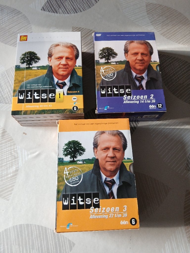 DVD serie Witse 3-delig., CD & DVD, DVD | Néerlandophone, Enlèvement ou Envoi, Comme neuf, Autres genres
