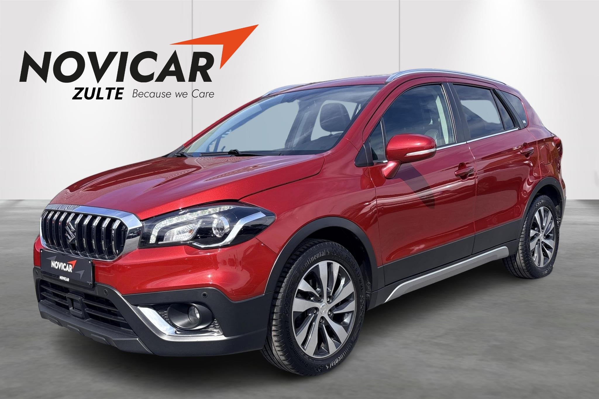 SUZUKI SX4 SX4 + PANODAK - GPS - AIRCO - SENSOREN, Auto's, Voorwielaandrijving, Stof, Gebruikt, Euro 6