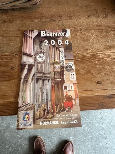 folder Bernay 2004 Normandie France, Boeken, Ophalen, Europa, Nieuw, Brochure