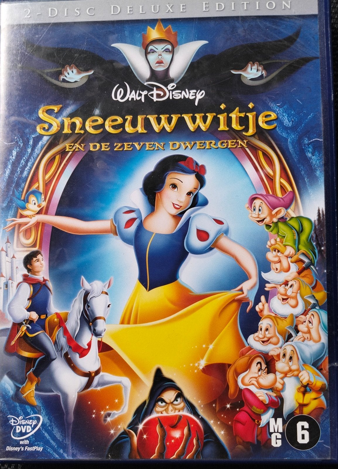 Sneeuwwitje (Disney deluxe edition), CD & DVD, DVD | Films d'animation & Dessins animés, À partir de 6 ans, Animation, Néerlandais