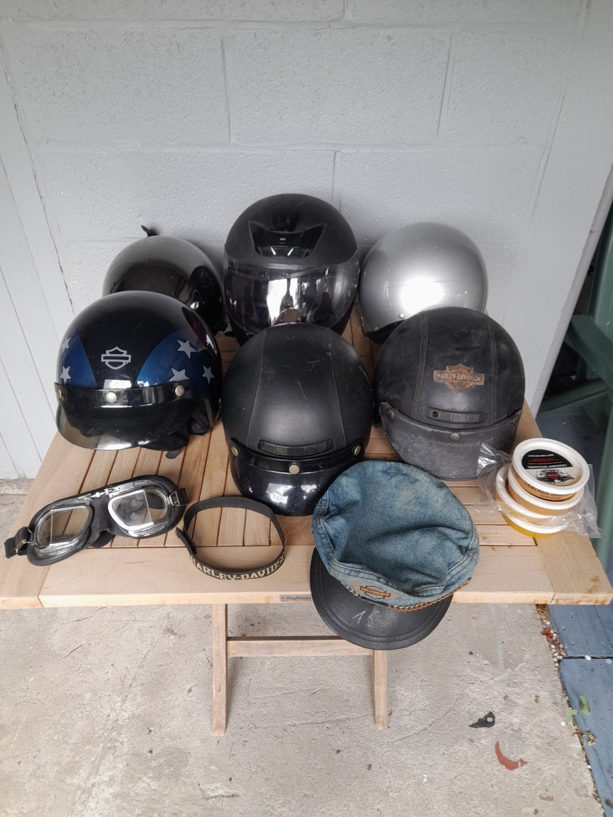 Lot de Harley Davidson, Enlèvement, Utilisé