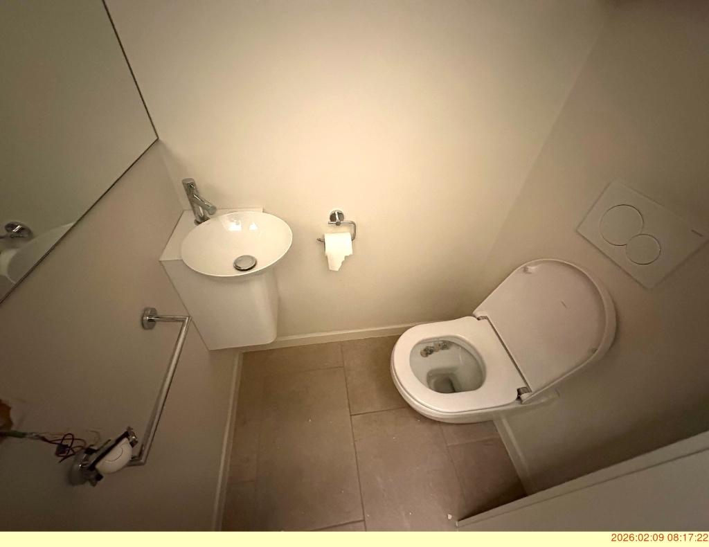 lavabo, Doe-het-zelf en Bouw, Sanitair, Zo goed als nieuw, Wastafel, Inox, Ophalen