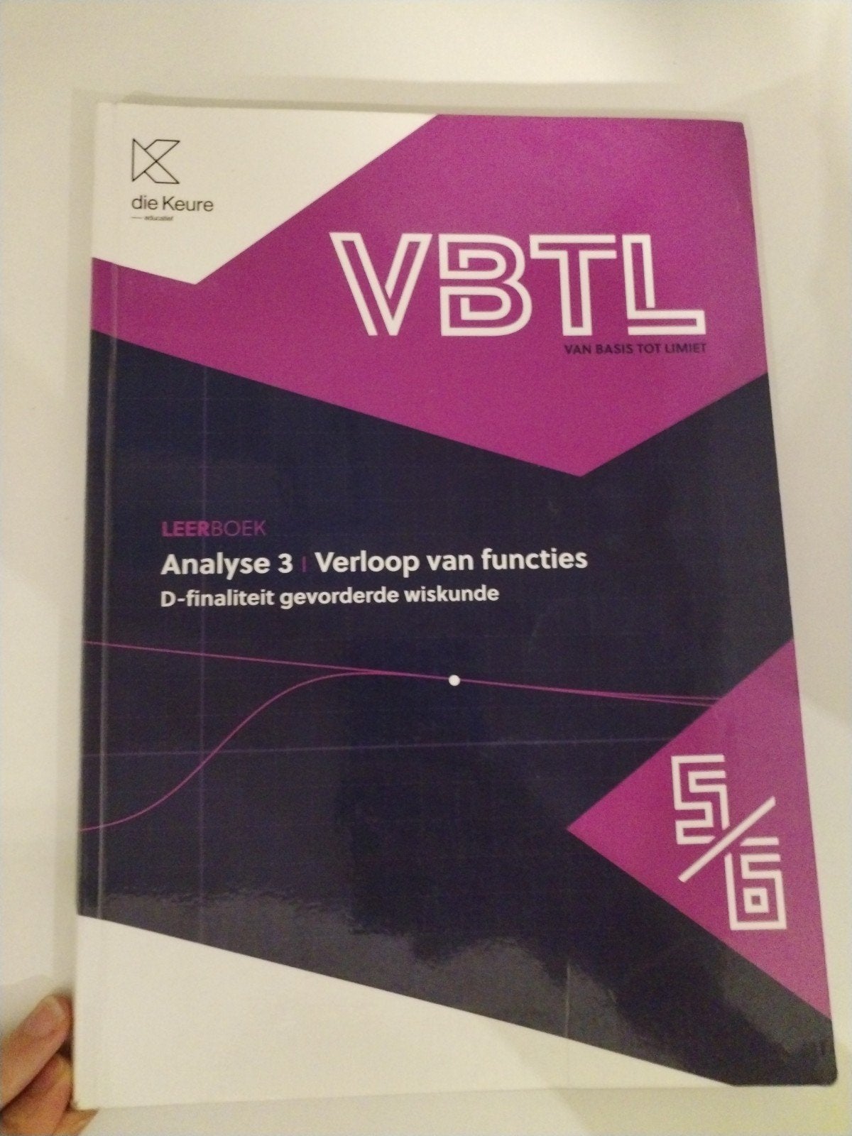 VBTL 5/6 - leerboek Discrete wiskunde: combinatoriek & predi, Die keure, Comme neuf, Enlèvement, Secondaire