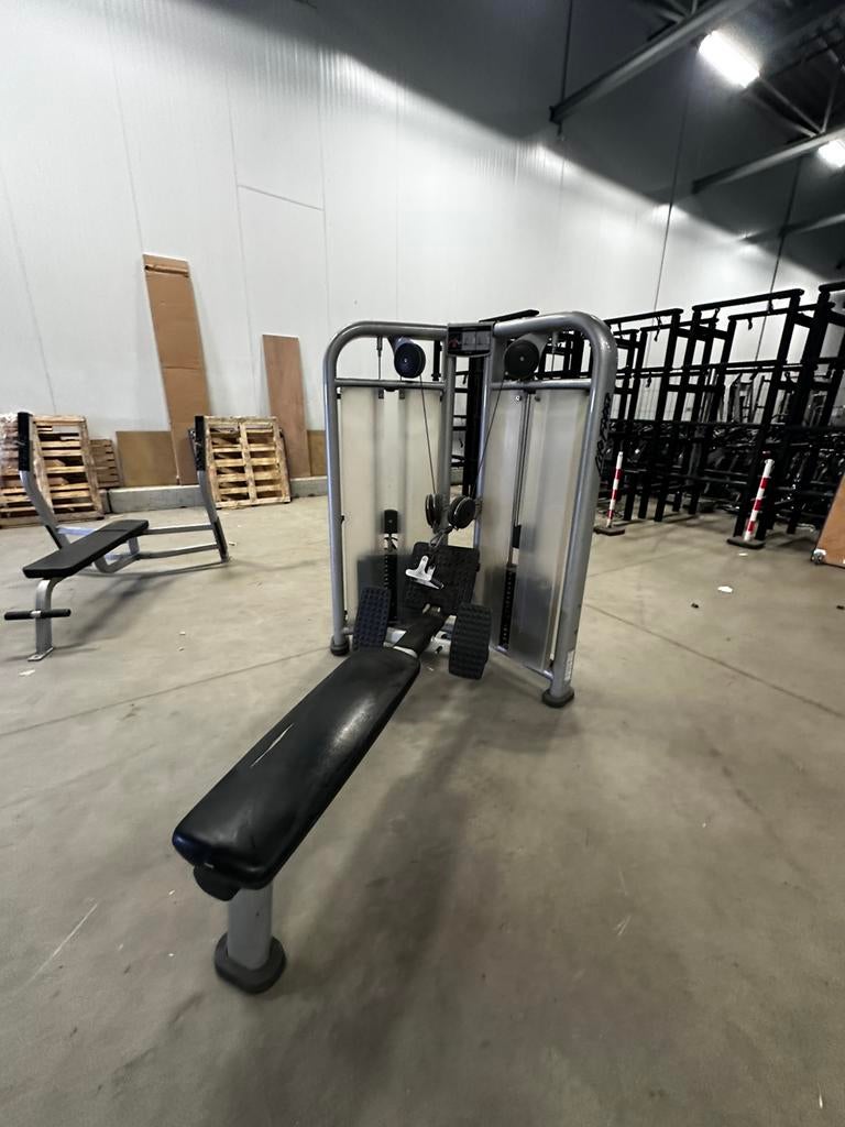 Life Fitness  Signature Dual Cable Dual Stack Seated Row, Ophalen, Gebruikt
