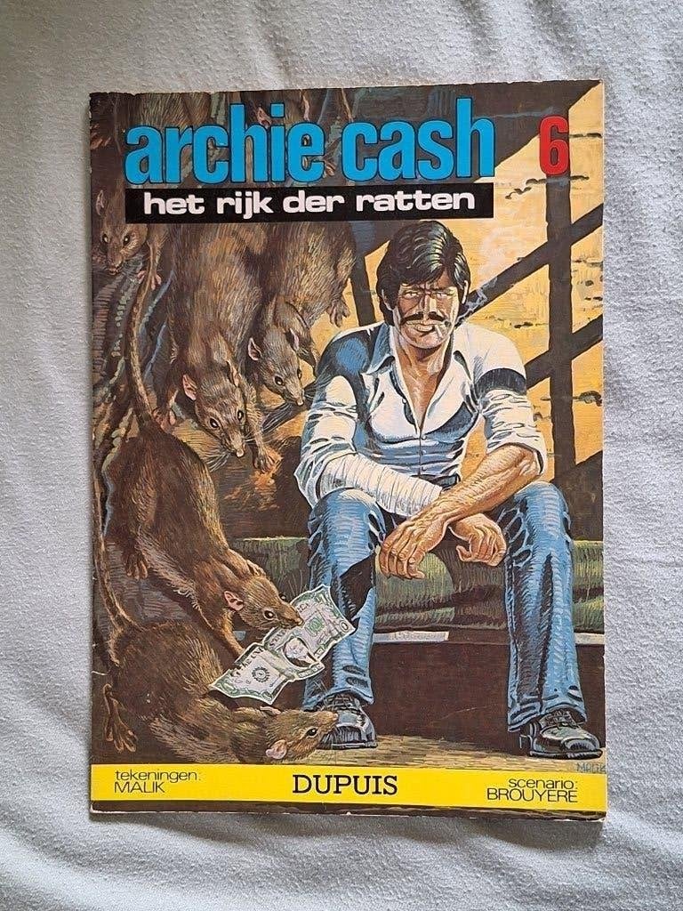 Archie Cash 6: het rijk der ratten, Livres, Une BD, Enlèvement ou Envoi, Utilisé